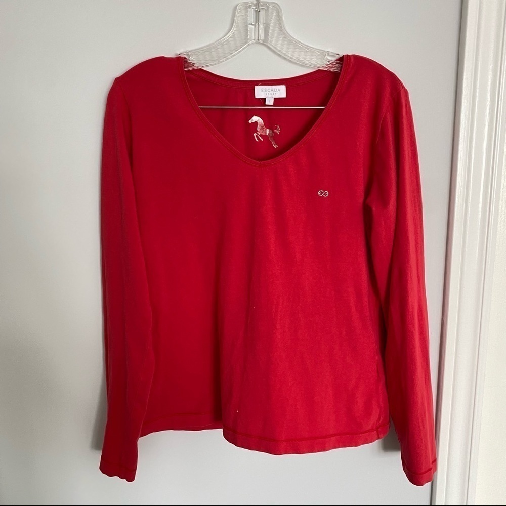 💙 ESCADA Bright Pink Long Sleeve​​​​​